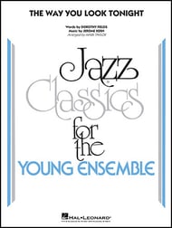 cover The Way You Look Tonight Jazz Ensemble sheet music cover